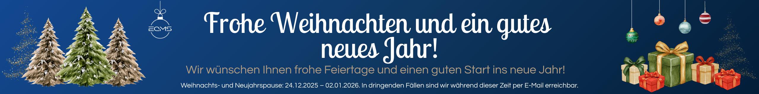 eQMS Weihnachten